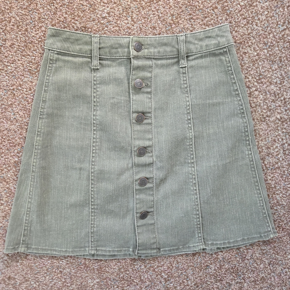 Mossimo Supply Co. Gray Skirt